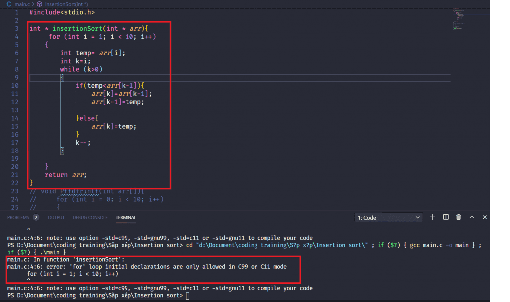 [Visual Studio Code] Sửa lỗi “Error: Range-based ‘for’ loops are not allowed in C++98 mode”