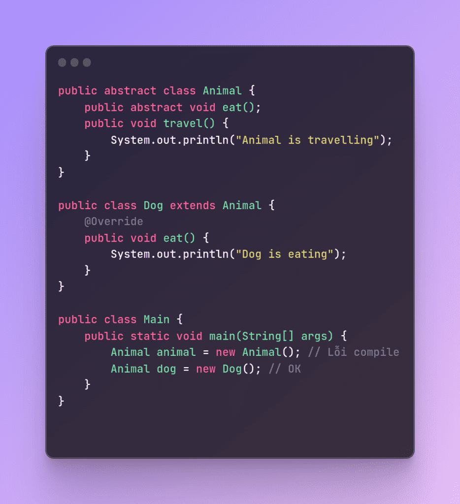 [Java Core] B5: Tính Chất Trừu Tượng, Interface Và Abstract Class Trong ...